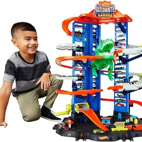 City Ultimate Garage Playset with Multi-Level Racetrack